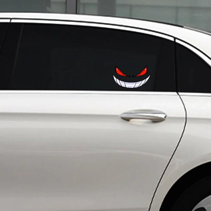Cute Personality Funny Stickers Devil Reflective and Waterproof Effects Suitable for Car Truck Motorcycle Fuel Tank Caps