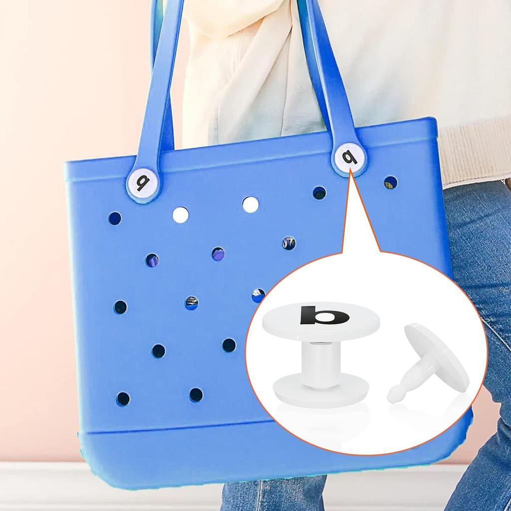 4/8/10 Stück Ersatznieten für Bogg Bag Gummi-Reparaturset für Strandtaschenboden, Taschenzubehör Einfache DIY-Reparatur für abgenutzte Stifte