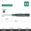 Precision Magnetic Screwdriver Anti-Slip Handle Slotted Type Mini Screw Driver Installation And Disassembly Repair Tool