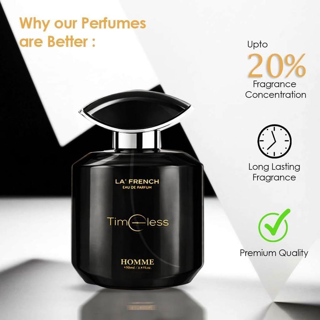 La French Timeless Perfume For Men 100ml | Eau de Parfum