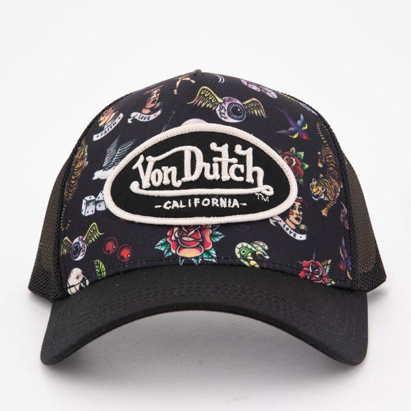 

Мужская кепка von dutch vd/0/cas1/tat/nr Мужская VON DUTCH Taille unique чёрный