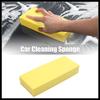 7" X 2.76" X 1.2" Car Wash Sponge Soft Sponge PVA Water Absorbing Foam Sponge for Car Washing Cleaning Yellow Durable Material