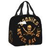 The Goonies Lunch Bag Women Cooler Thermal Insulated Jolly Roger Pirates Skull Lunch Box for Kids School Children Food Bags