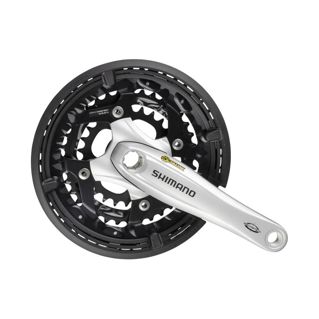 SHIMANO Front Chainwheel 48x36x26T 170mm Silver EFCT521C866CS FC-T521S w/CG
