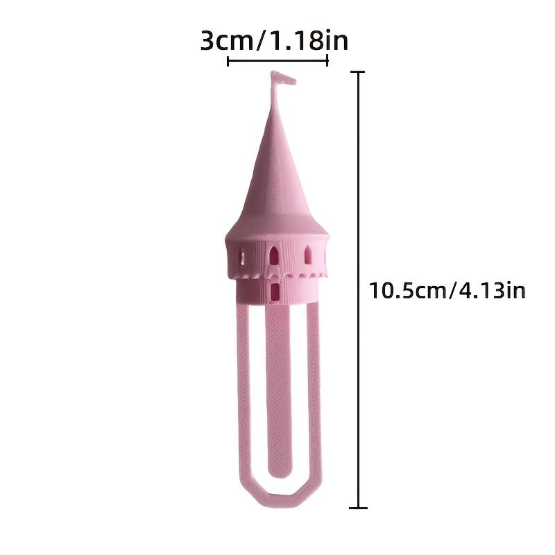 

Magic Castle Spire Bookmarks Home Creative Page Stand Books Decor Cute Novelty Reading Accessories Desktop Ornaments Party Gifts зелений