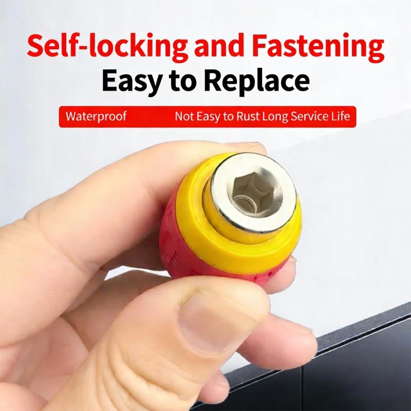 Alloys Steel Drill Bit Converter Quick Change Adapter Quickly release Locking Hexagonal Handle Extension Rod