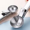 Stainless Steel Dual-purpose Ice Cream Scoop  Multifunctional Fruit Scoop Ice Cream BallScooper Kitchen Supplies Ice Cube