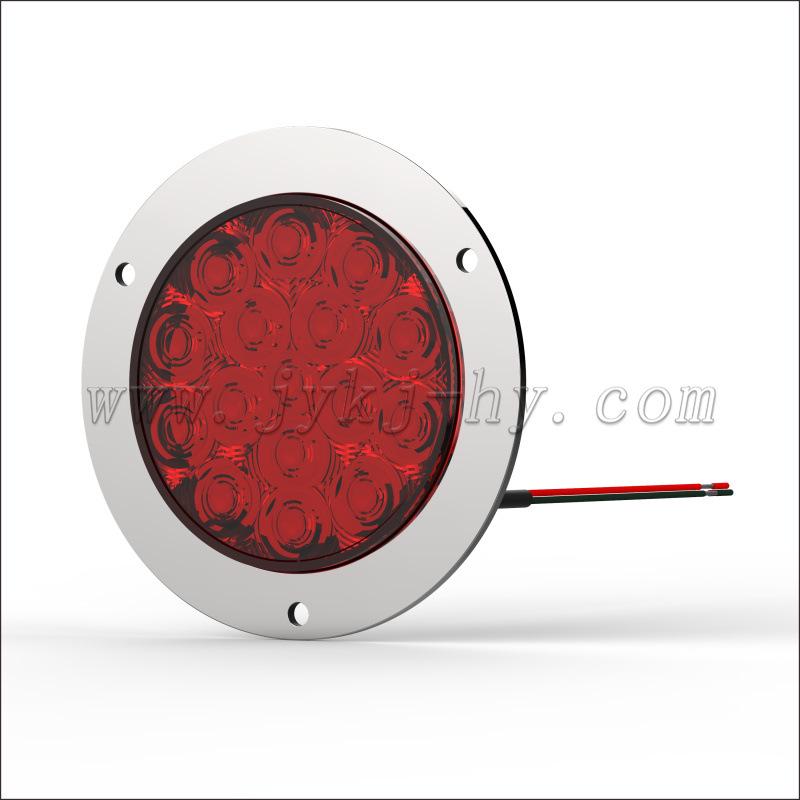LED Truck Tail Light for Turn Signal and Running, Compatible with 12/24/10-30V Systems
