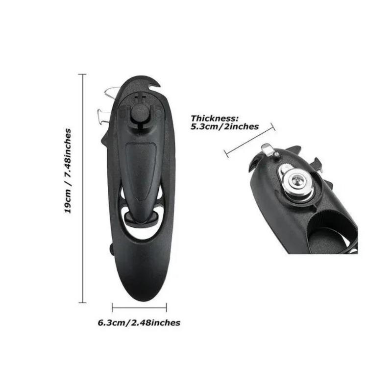 

1 шт. 8 в 1 консервный нож, прочный и консервный нож, коробка для пивных бутылок, открывалка для банок, новые кухонные принадлежности, необходимые для открывания банок