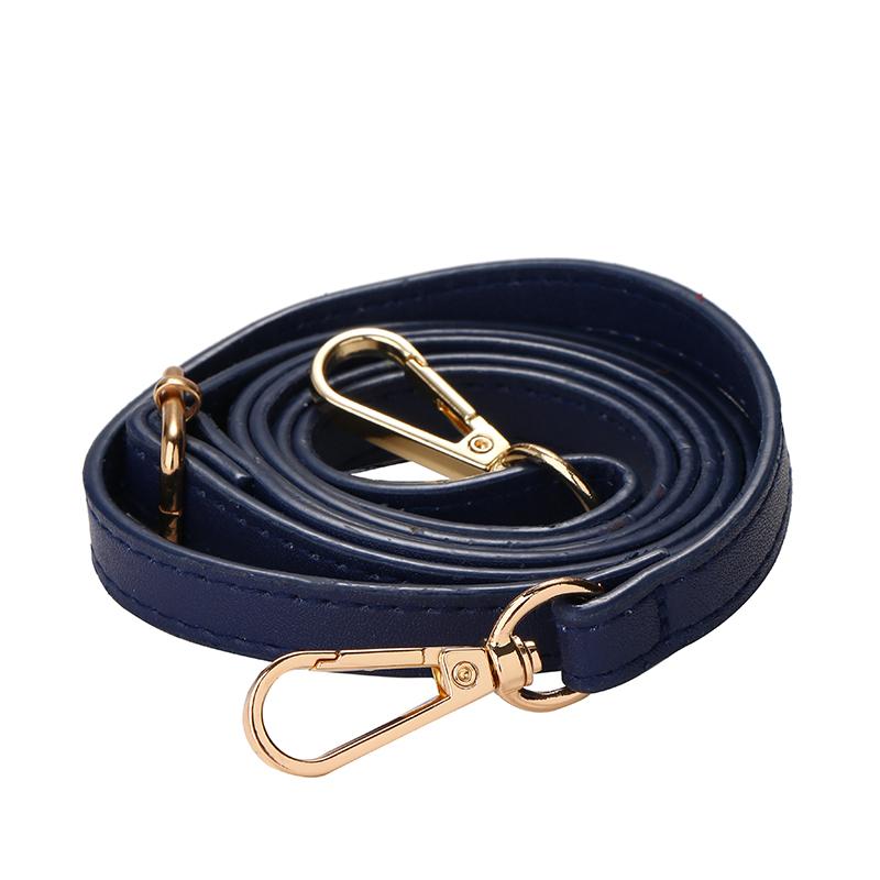 125cm Langer Taschenriemen PU-Leder Schultertaschenriemen 1,2cm Breit Zubehör für Handtaschen Mode PU-Taschenriemen für Umhängetaschen