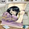 "ONE PIECE" Decor Flannel Blanket Warm for Bedrooms, Sofas, Chairs, Travel and Picnics