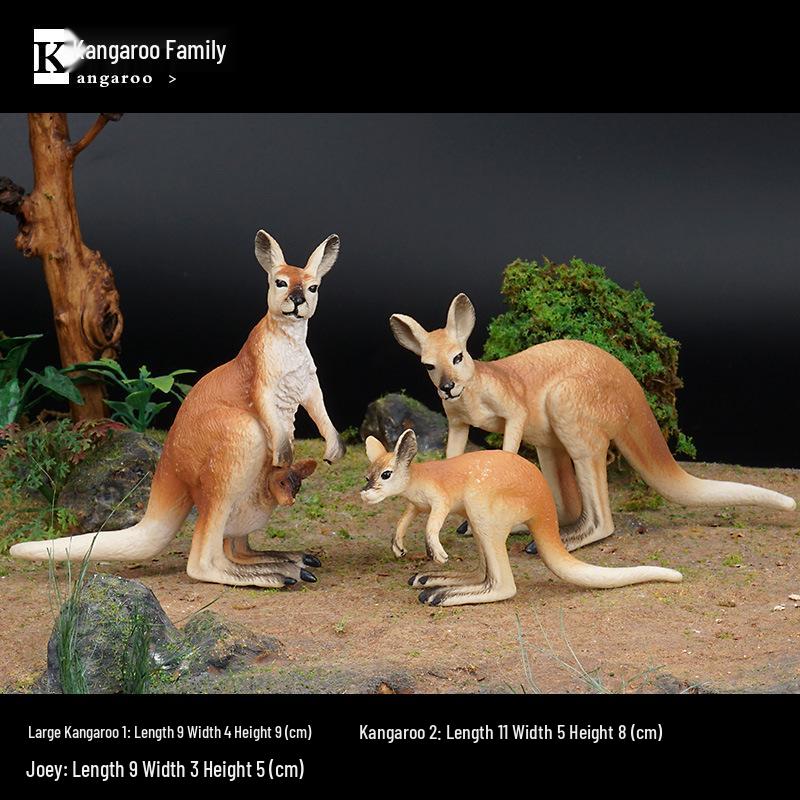 Children s Zoo Toy Set: PVC Sandbox Animal Models