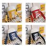 Korean Style Patchwork Canvas Crossbody Bag Women'S Bag Creative Student Shoulder Bag