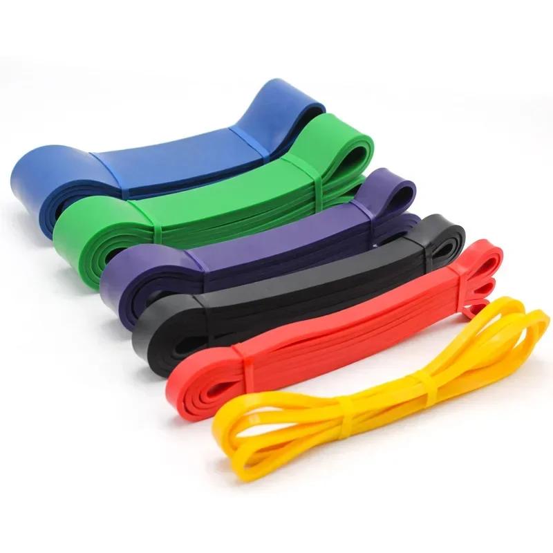 Latex Resistance Band Exercise Elastic Band For Sport Strength Pull Up Assist Band Heavy Duty Fitness Equipment