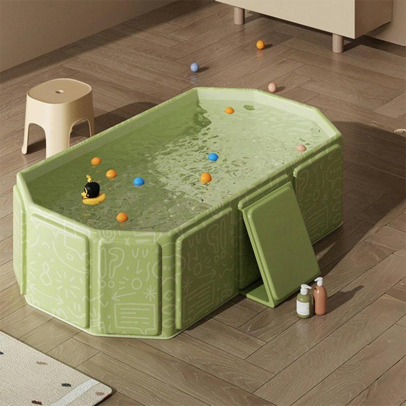 Baby Bath Tubs Folding Durable Baby Tub Portable Pvc Thicken Spa  Large Tubs With Shower Car Use Newborn Child Bathtub