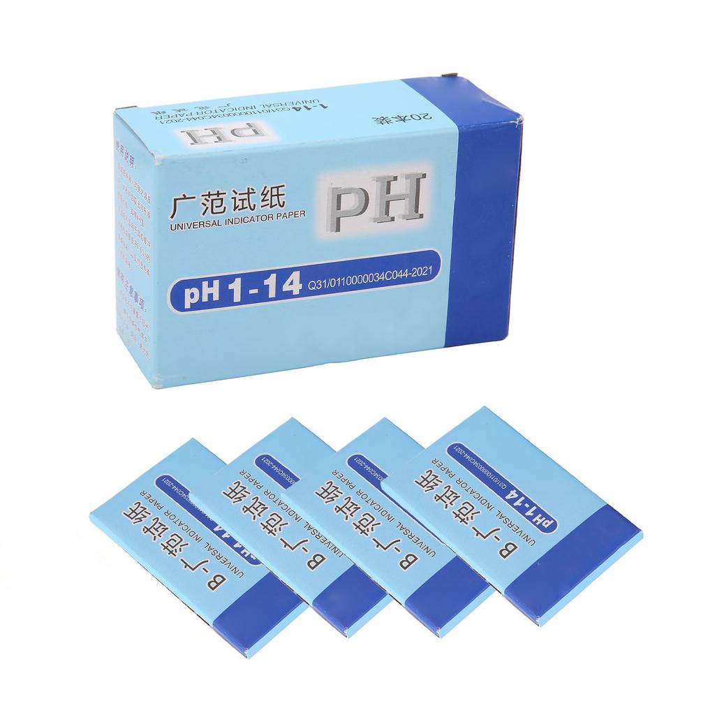 20 Packs PH Test Strips Color Chart Included Easy High Accuracy Urine Test Strips for Fami