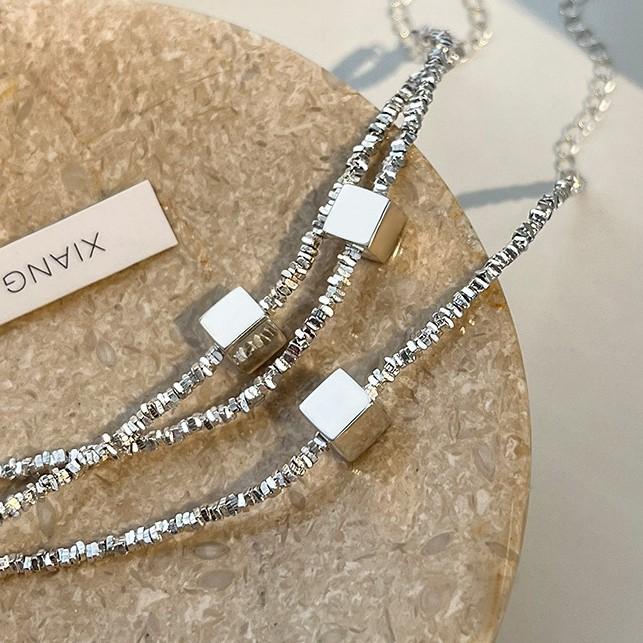 Square Bracelet Women's Fashion Simple Personality Versatile Ins Scenery Square Jewelry