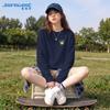 Jeanswest Women's Pure Cotton Long Sleeve Casual T-Shirt