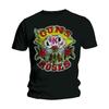 Guns N' Roses Cards T-Shirt Black New