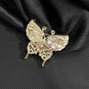 Elegant Women Lapel Pins Exquisite Safety Pins French Butterfly Brooches  Small Gifts