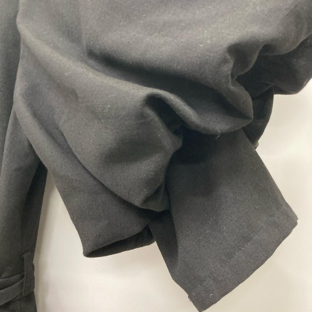 AMERI Black FRILL CACHECOEUR DRESS Dress M blackUsed