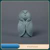 Cute Maitreya Blue Sandstone Ornaments Buddha Statues Garden Mini Ornament Japanese Home Decoration Crafts Figurines & Miniature