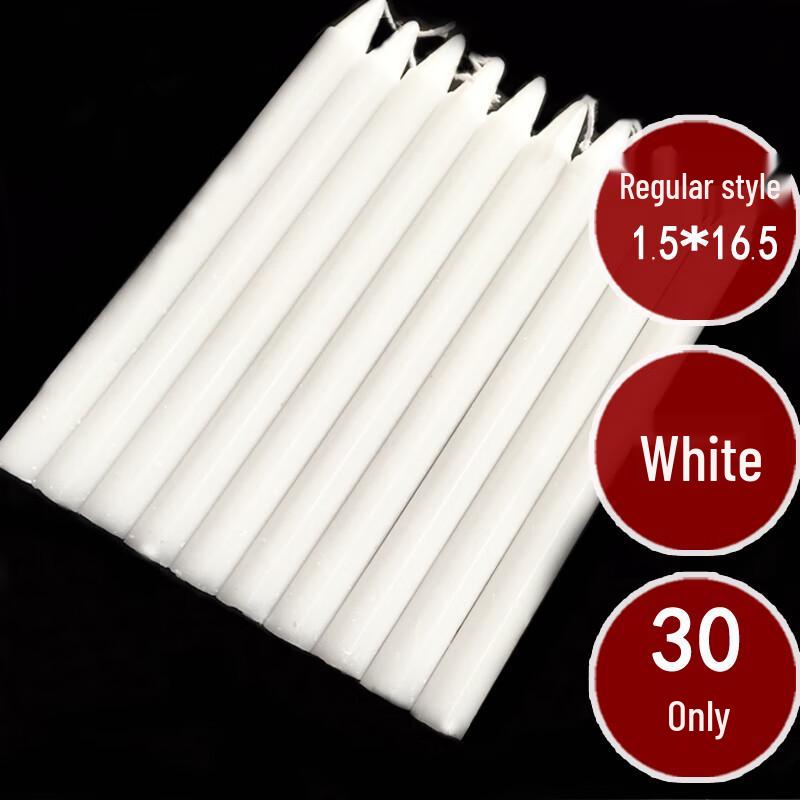 Household Emergency White Candles