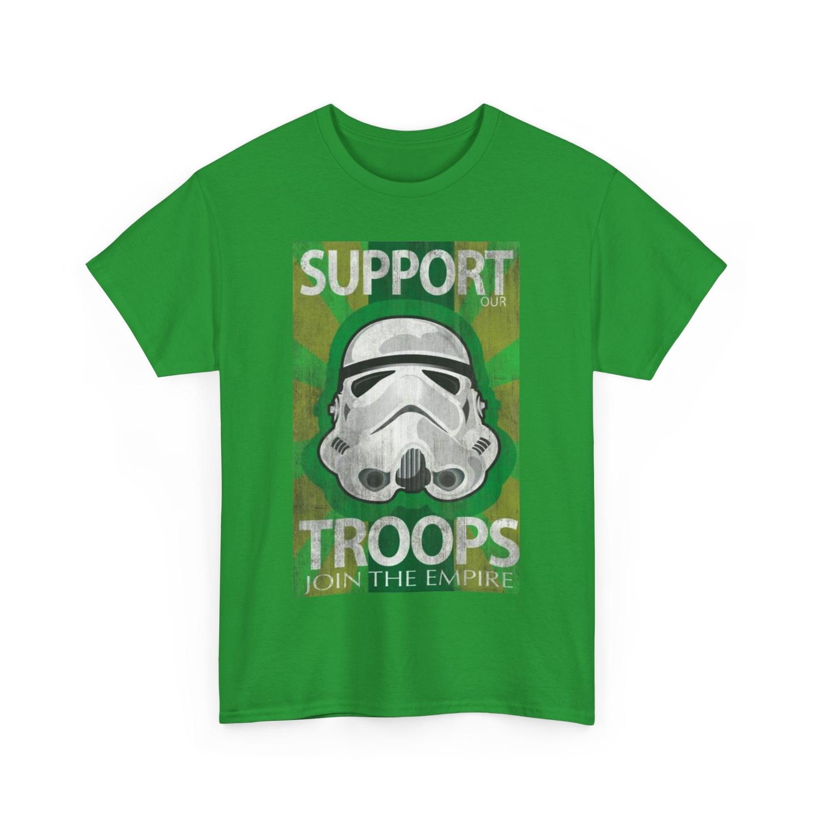 Support Our Troops Tee Vintage Stormtrooper Shirt Star Wars Inspired Shirt M