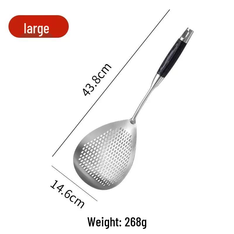 Rosewood Handle Long-handled Skimmer Spoon