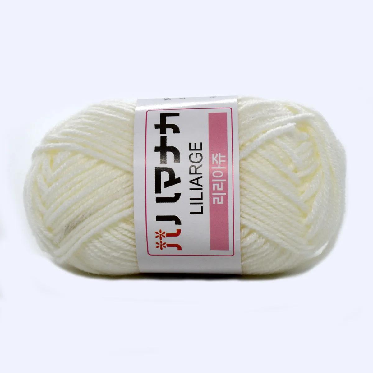 

6 шт. 150г Бавовняна Супер Об ємна Пряжа Машинне Прання Пряжа для В язання Гачком Багатоколірна Пряжа для DIY для Пледів Домашній Декор