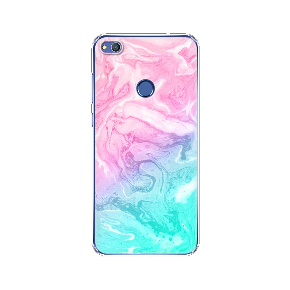 

Чехол для Honor 8, окрашенный силиконовый мягкий чехол из ТПУ на заднюю панель телефона, чехол для huawei Honor 8 lite Fundas, полный защитный чехол, бампер Honor 8 lite