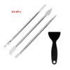 Spudger Pry Tool Kit Metal Spudger Ultra-Thin Prying Opening Tool for iPhone Laptop iPad Cell Phone Computer Repair Tool Kit