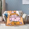 Asamimichan and Anemimi Blanket Ultra Soft  Throw Blankets for Sofa 50x60 Inch Multiple Sizes Plush Thin Quilt