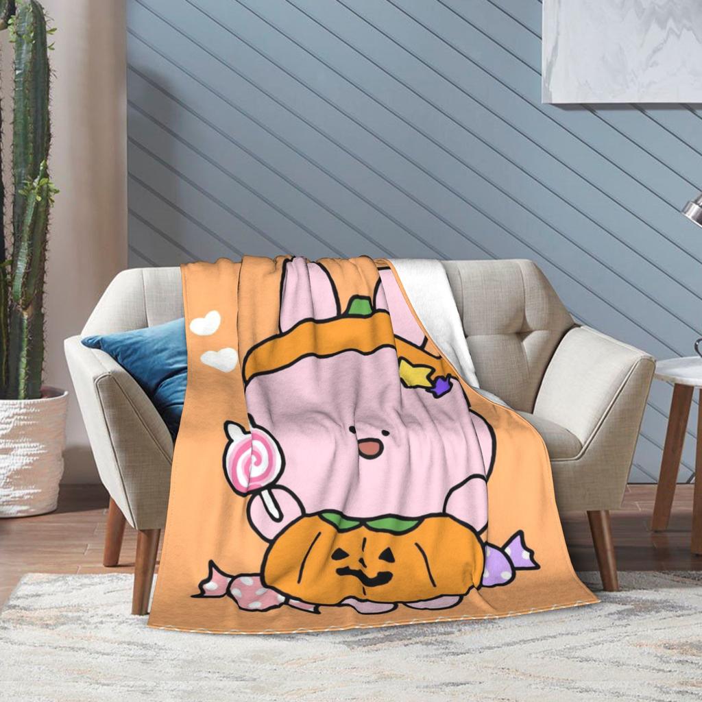 Asamimichan and Anemimi Blanket Ultra Soft Throw Blankets for Sofa 50x60 Inch Multiple Sizes Plush Thin Quilt