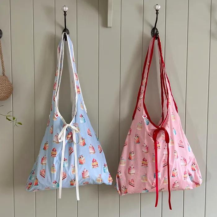 cake ribbon eco bag (2colors)