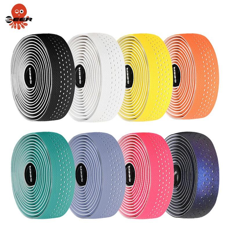 SEER Handlebar Tape Road Bike Fixed Gear Non-slip Breathable Wear-resistant