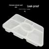 Disposable Plastic Takeaway Food Containers with Lids
