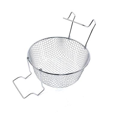 Zuhause Frittieren Küche Kochen Multifunktioneller Frittierkorb Effizienter Ölablaufkorb Korb Kühle Griffe