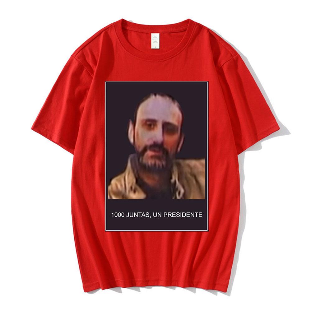 Juan Kostet 1000 Boards A Präsident Grafikdruck T-Shirt Damen T-Shirts Manga T-Shirt Streetwear Kleidung