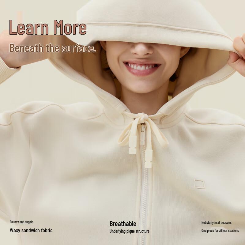 Bananain Wang Yibo 503 Relax Unisex Pletená mikina s kapucí