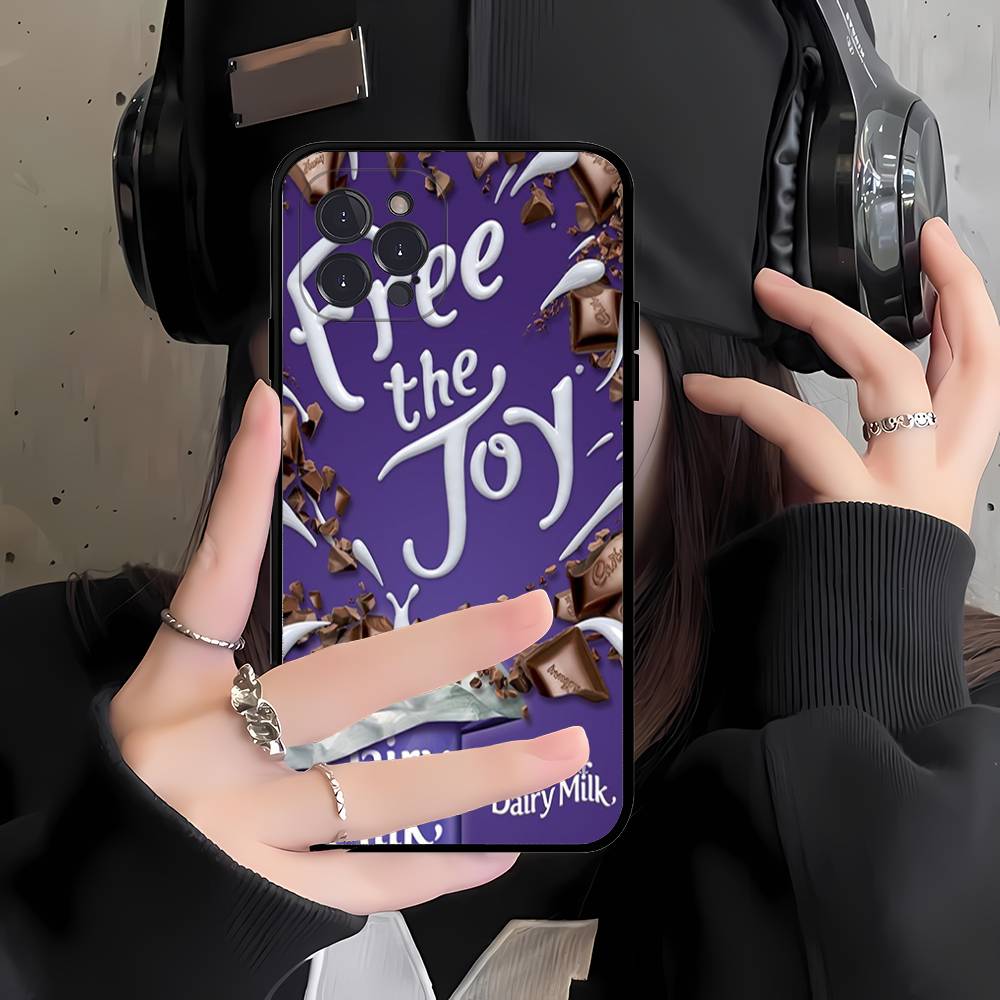 

Чехол для телефона M-MilkaS Chocolate BoxS для IPhone 16 15 14 13 12 Mini 11 Pro XS Max X XR SE 6 7 8 Plus Мягкий силиконовый чехол iPhone 17 Air