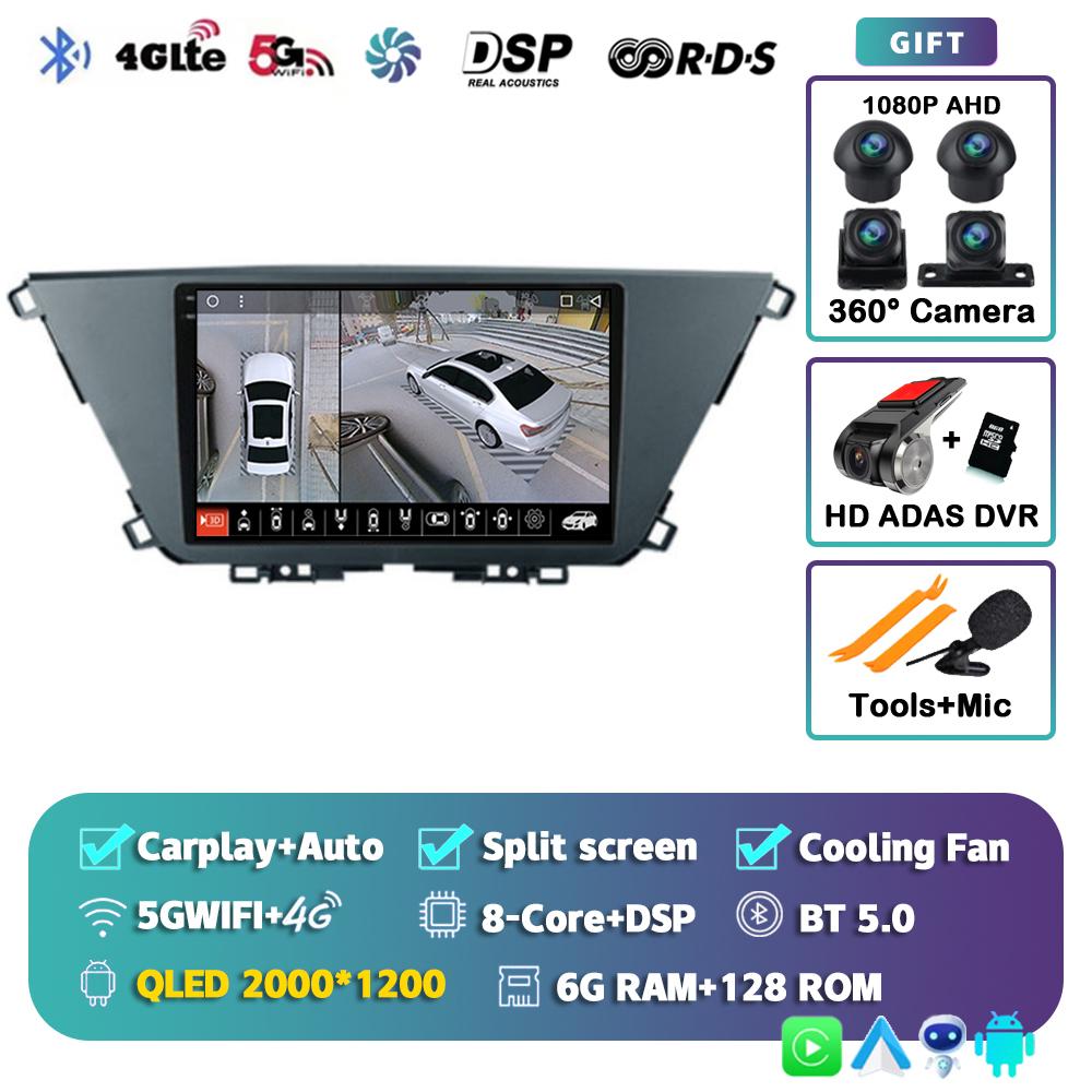 Android14 For Kia Carens KY 4 IV 2022 2025 RHD Multimedia Navigation Player Video Stereo WIFI+4G Head Unit wireless Carplay Auto