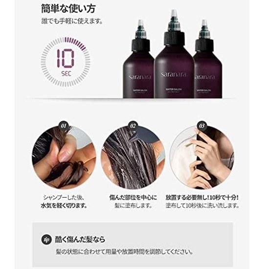 SARANARA 10 Seconds Water Salon Silk Treatment / Hair (200ml) Celebrity-Level Beautiful Korean Cosmetics