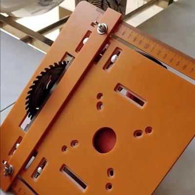 Portable Woodworking Marble Cutter Base - Punch-Free Bakelite Saw Plate