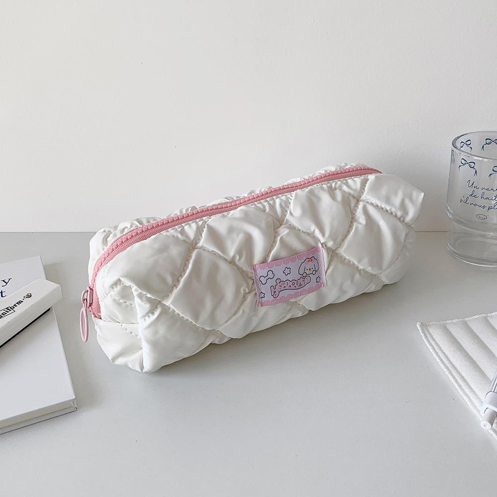 Portable Large-Capacity Makeup & Stationery Bag for Girls