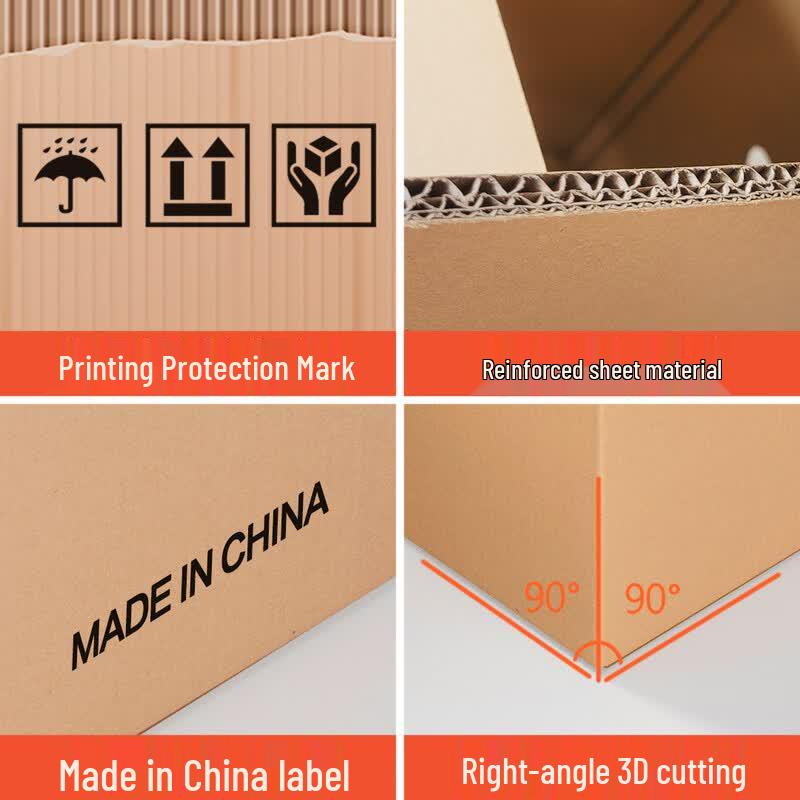 Heavy-Duty Moving and Packing Cardboard Boxes
