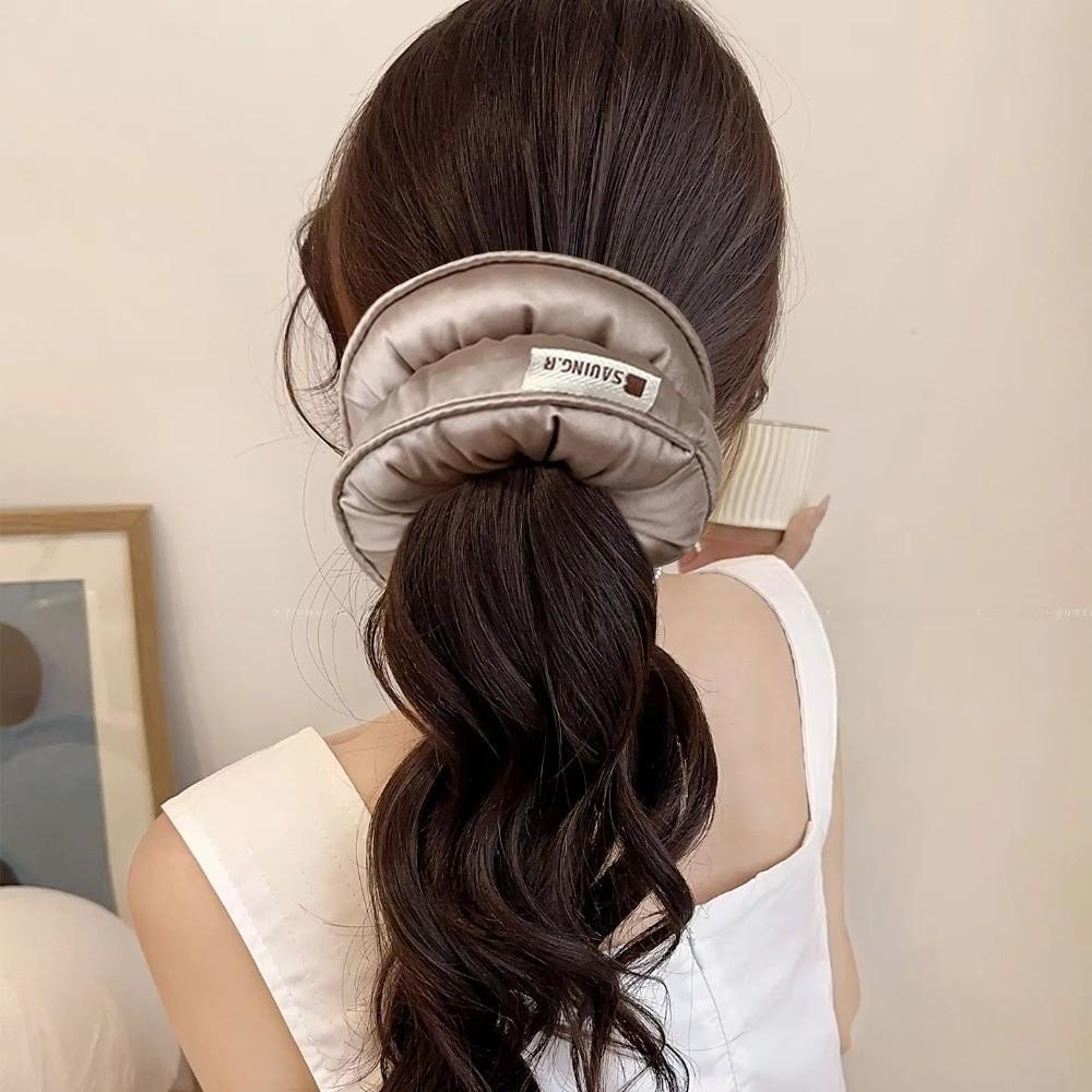 Quality Hair Ties Ultra Soft Cotton Sleeping Hair Ties Women High Elasticity No Damage Hair Bands Head Ropes Hair Accessories