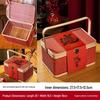 Chinese Style Bamboo Basket: 2025 New Year's Candy Gift Box