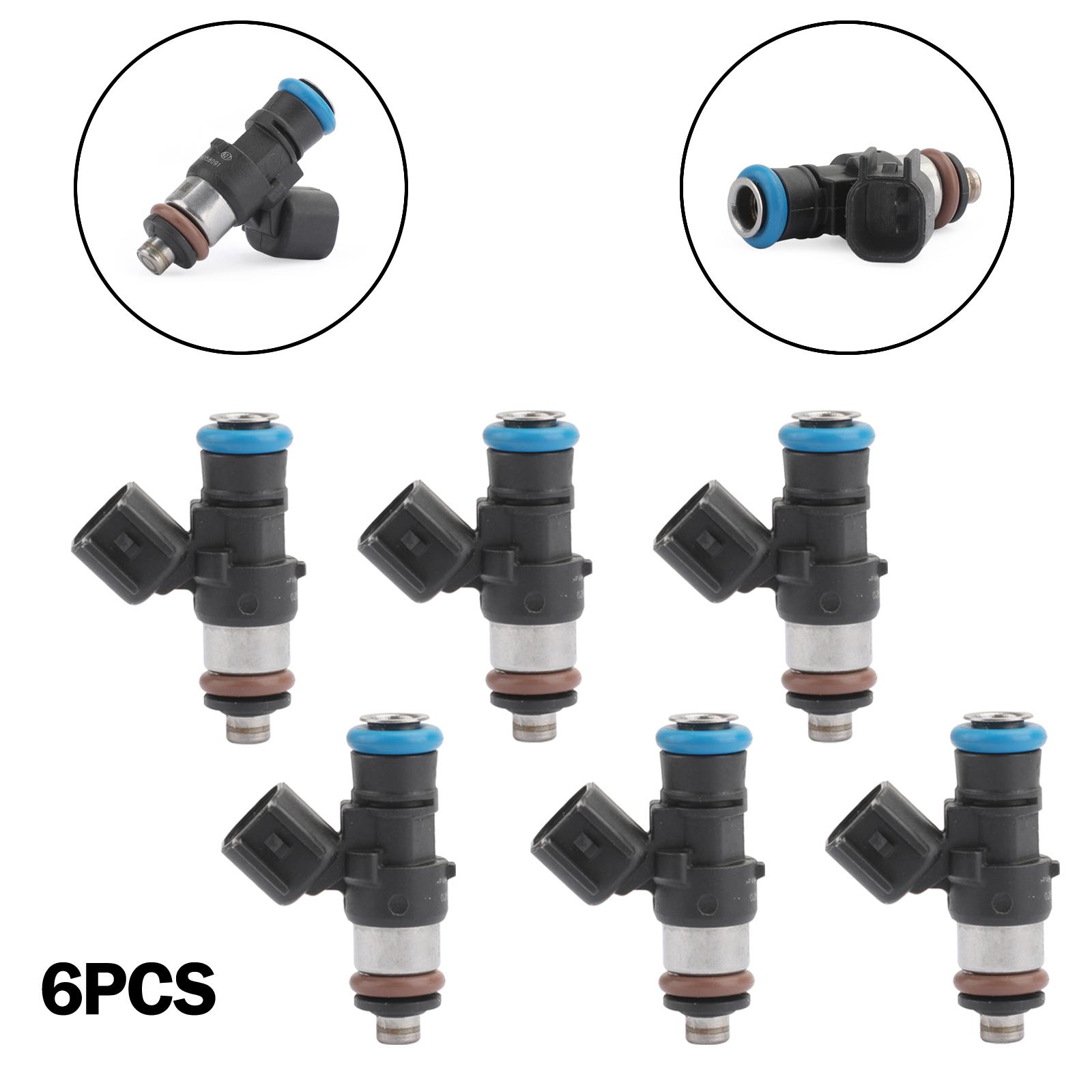 

6PCS Fuel Injectors 0280158091 Fit for Ford Fit for Mazda Fit for Lincoln 3.5L 3.7L CX-9