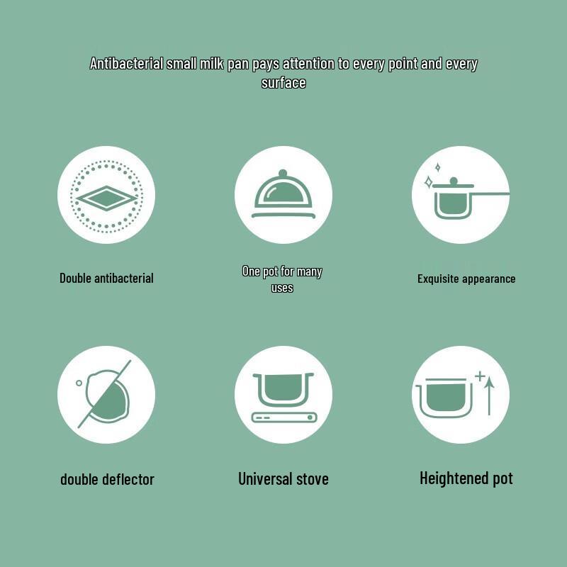 Bear 18cm Maifan Stone Non-Stick Milk Pot